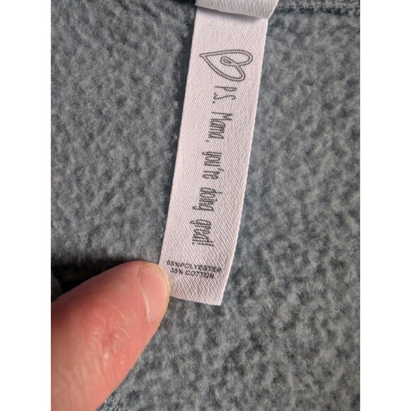 Latched Mama 635 Nesting Sweater Sz L Nursing BreastfeedinG Wrap Tie Front - Picture 4 of 10